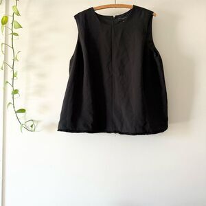 Victoria Beckham‎ Top Blouse Shirt Size 1X Black
